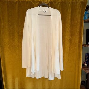 Eileen Fisher Cream Knit Cardigan